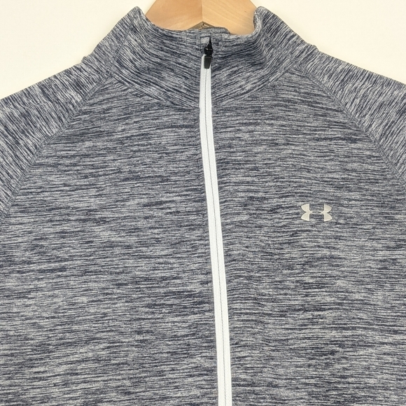 Under Armour Tech Half Zip Pullover Long Sleeve Armour Graphic Women's M Gray - Picture 5 of 10